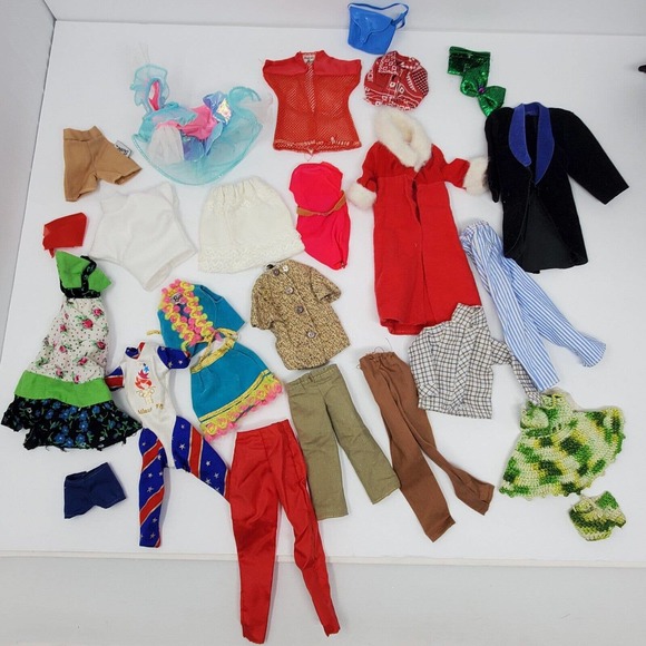 Barbie Other - Vintage Barbie/Ken clothing Lot of 25 clothing some have Have Labels